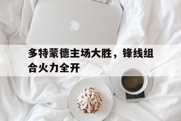 多特蒙德主场大胜，锋线组合火力全开